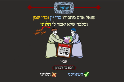 הדף היומי: מסכת שבת, דף קמ"ח • סיכום והמחשה