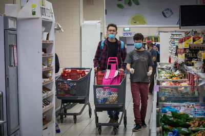 אילוסטרציה. קניות בקורונה