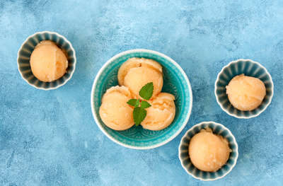 סורבה פרווה מרענן בטעמי מלון-נענע