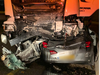 זירת התאונה בגליל