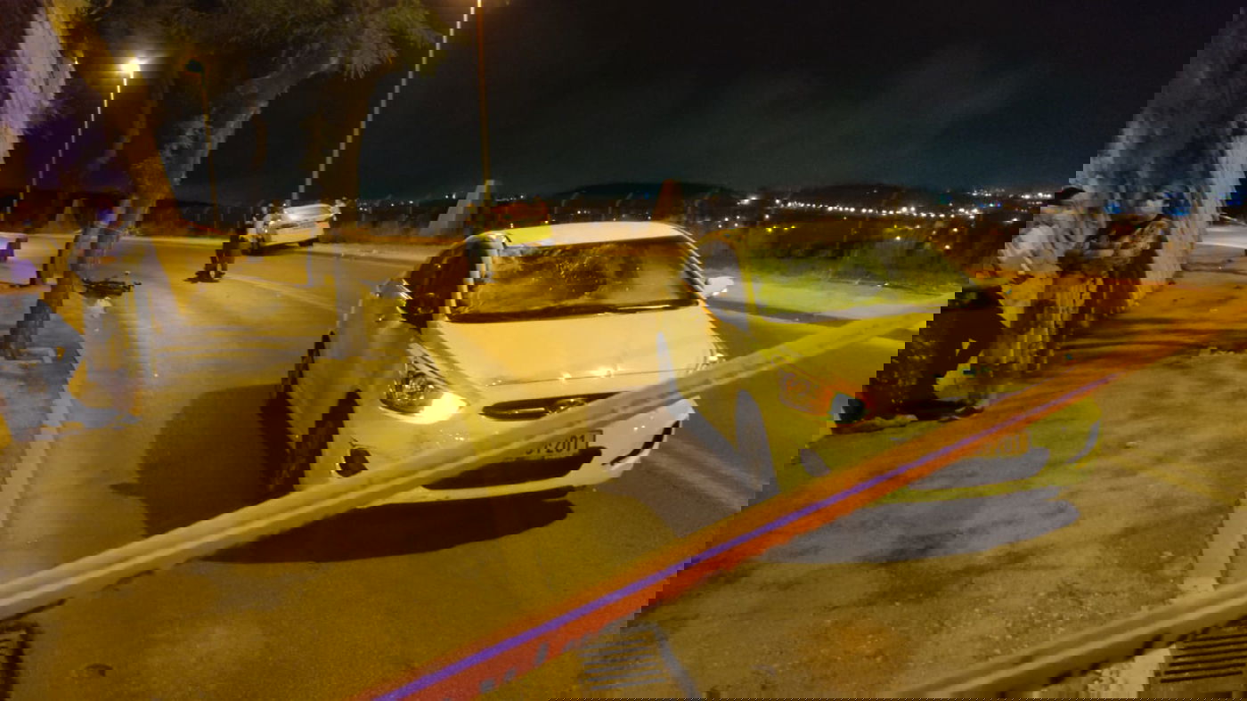 כך נראתה זירת התאונה הקטלנית בירושלים