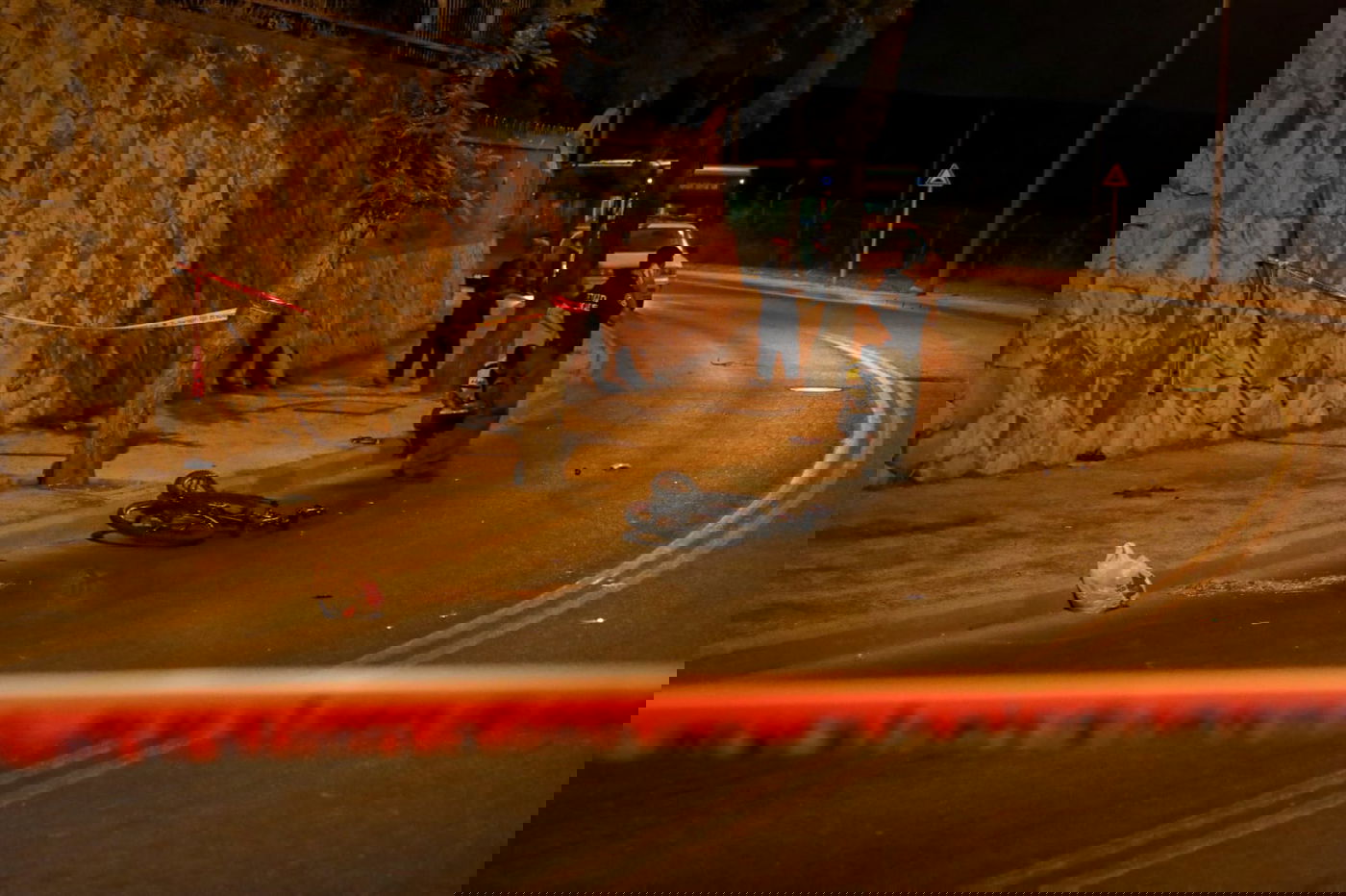 כך נראתה זירת התאונה הקטלנית בירושלים