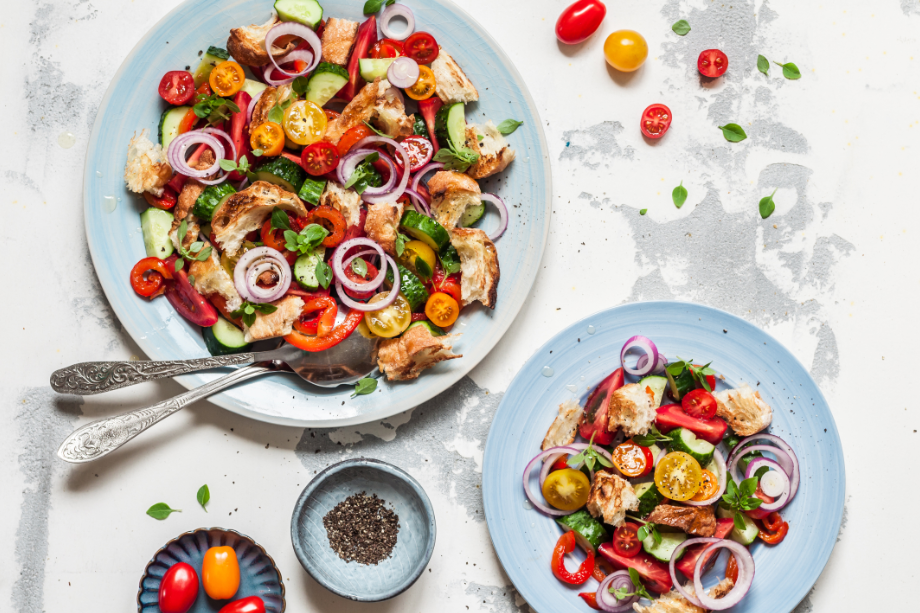 סלט פנצנלה איטלקי עם רוטב מהמם