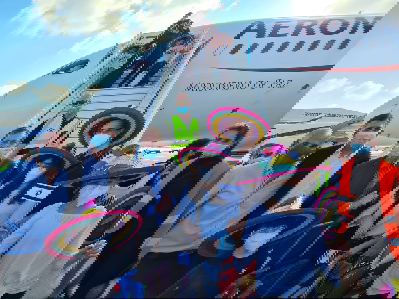 230 יהודים עלו ממקסיקו לישראל • תיעוד