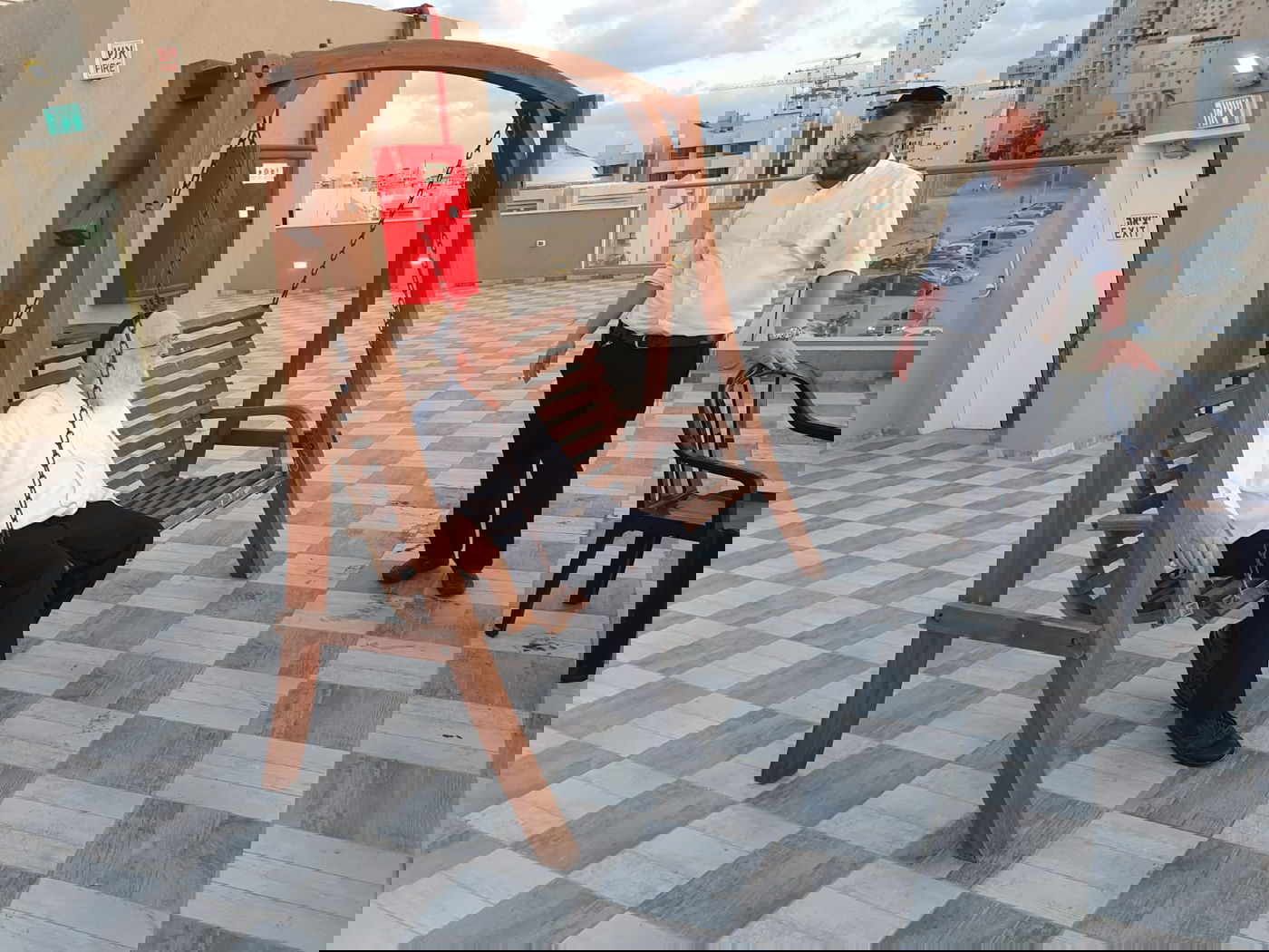 הנופש של הגאון רבי בנימין אלישיב • גלריה