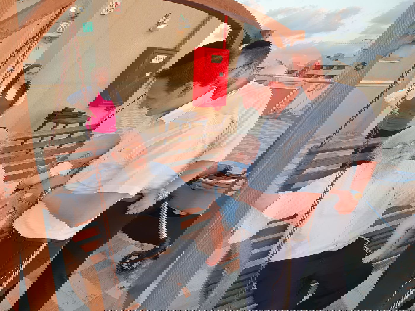 הנופש של הגאון רבי בנימין אלישיב • גלריה