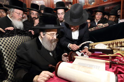 מנחם בומבך אצל האדמו"ר