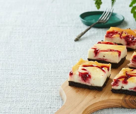 ריבועי גבינה, אוראו וריבה יפהפיים וקלים להכנה