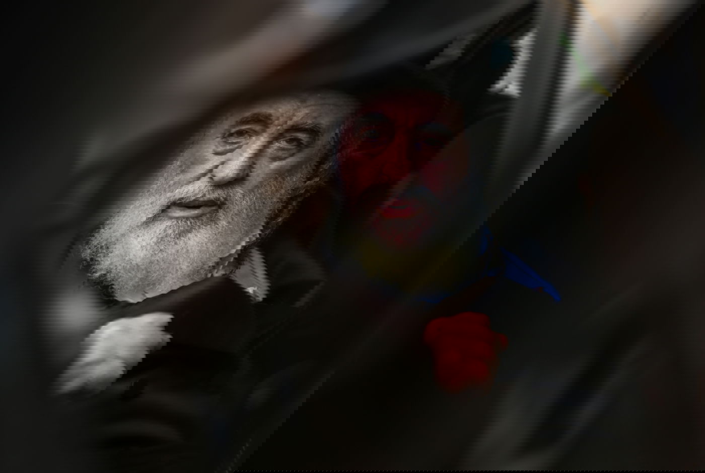 האדמו"ר מויז'ניץ עלה למירון ונשא תפילה אצל רשב"י