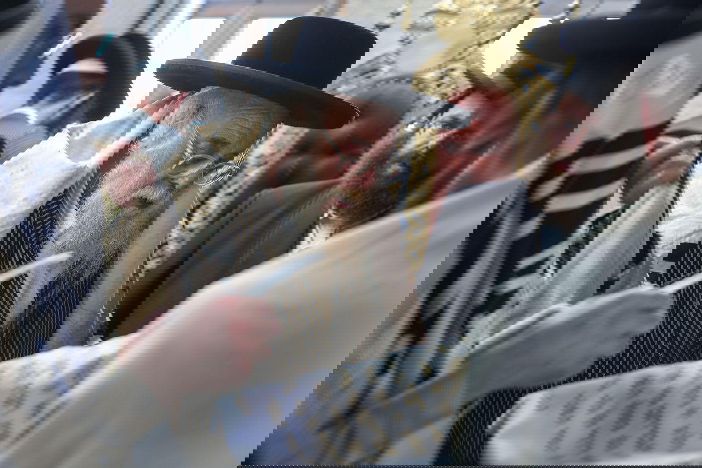 האדמו"ר מתולדות אהרן שימש סנדק בברית במירון