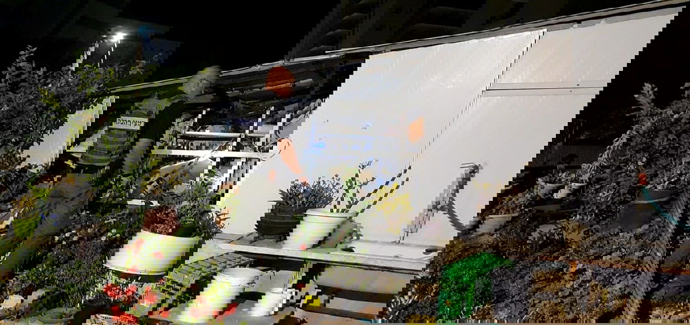 זירת הנפילה בשדרות