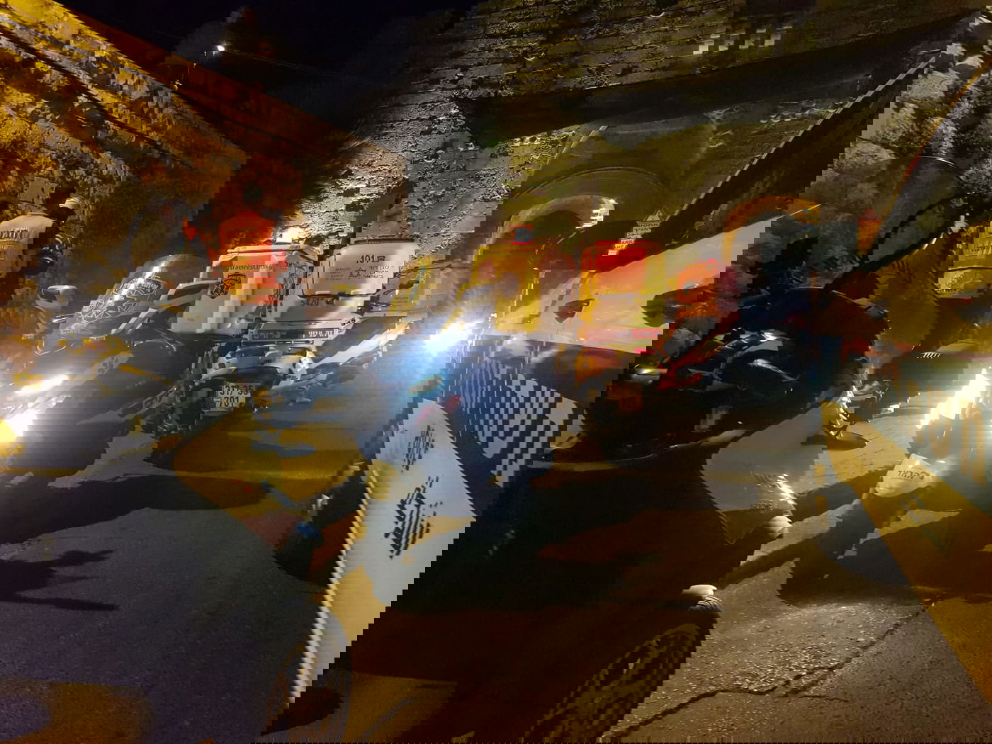 זירת הפיגוע