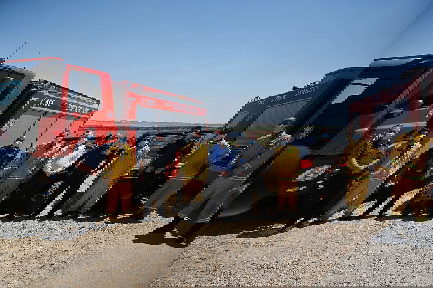 נתניהו: "דין שריפה כדין רקטה"; ריבלין: "ידע החמאס - זה לא משחק"