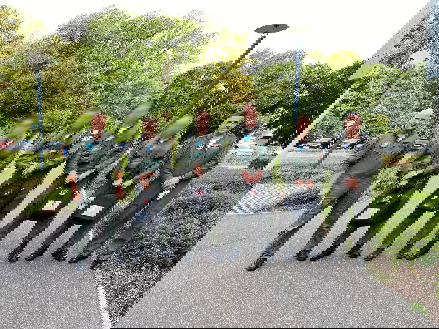 חיל האוויר במטס מעל מחנה הריכוז "דכאו"