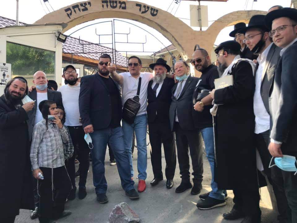 ראש הקהילה היהודית בדובאי ביקר באומן • תיעוד