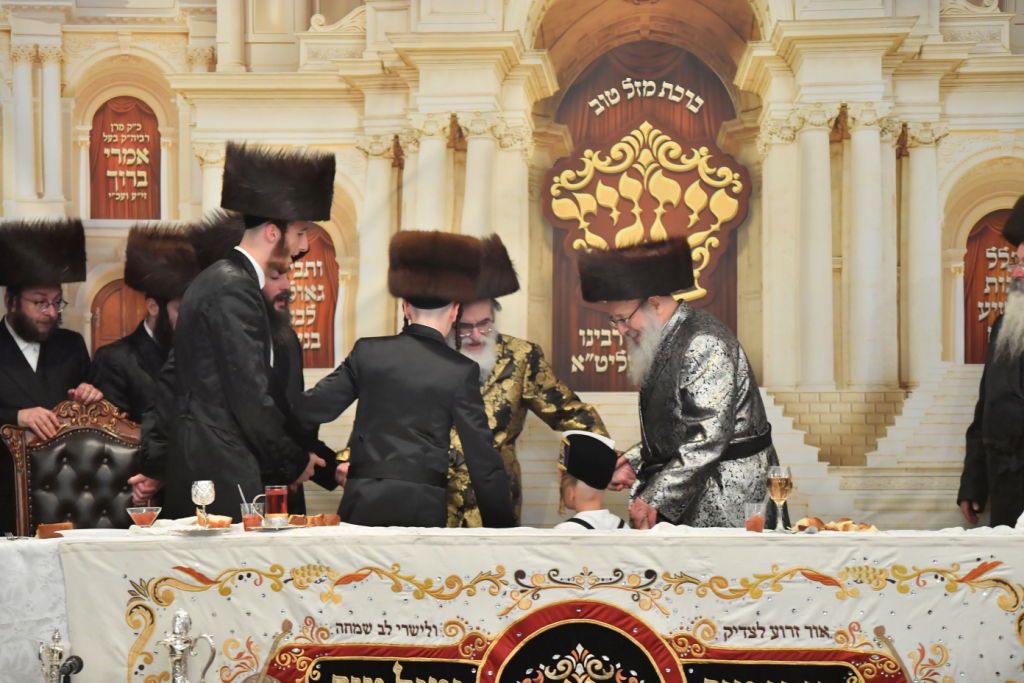 בויז'ניץ חגגו בר מצווה לנכד האדמו"ר בהרי ה'קאנטרי'