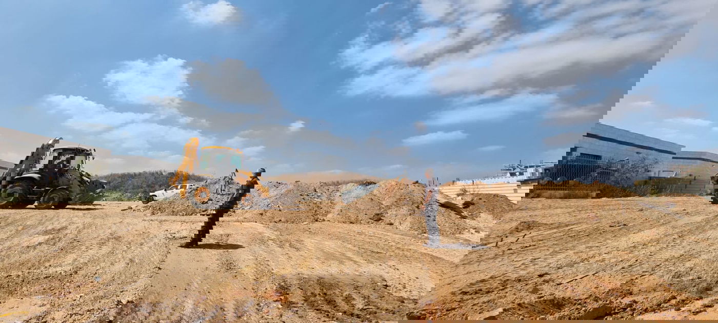 החלה הכשרת השטח למתחם בתי הכנסת ב"גני איילון"