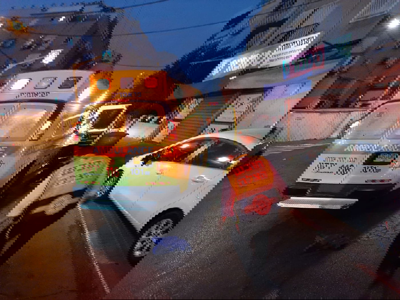 נערה חרדית נפצעה בינוני בתאונת אופניים