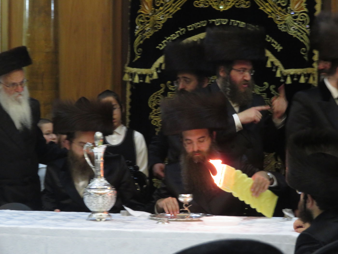 האדמו"רים מסאדיגורה ירושלים ולונדון ערכו טיש יחד