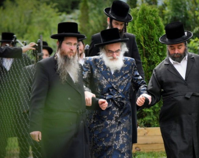 האדמו"ר מויז'ניץ בביקור בקאנטרי בארה"ב