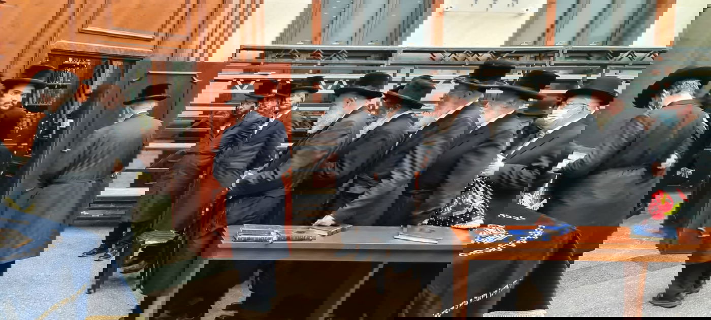 אחרי שנתיים: חסידי סאדיגורה נכנסו עם קוויטל לאדמו"ר