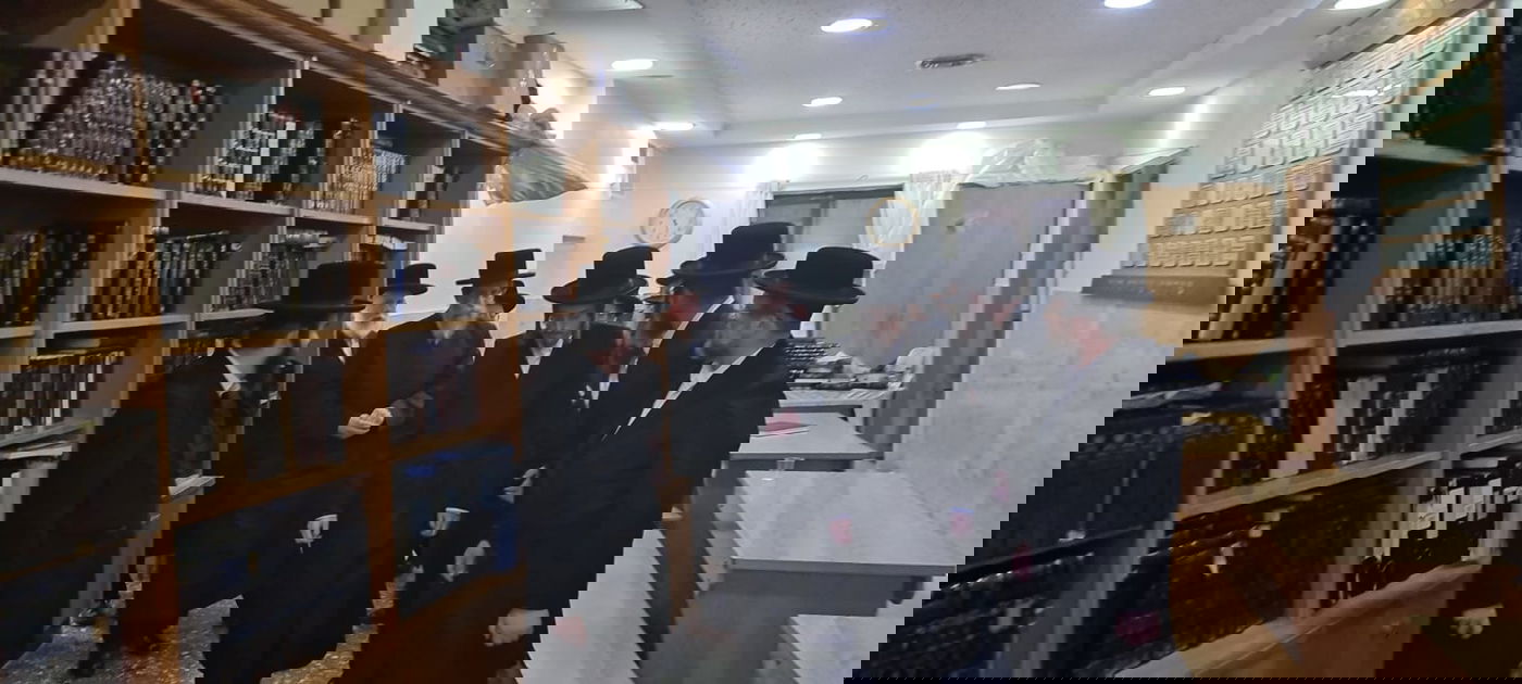 תמיכה? הרבי מסאדיגורה נועד עם הרבי מבאיאן