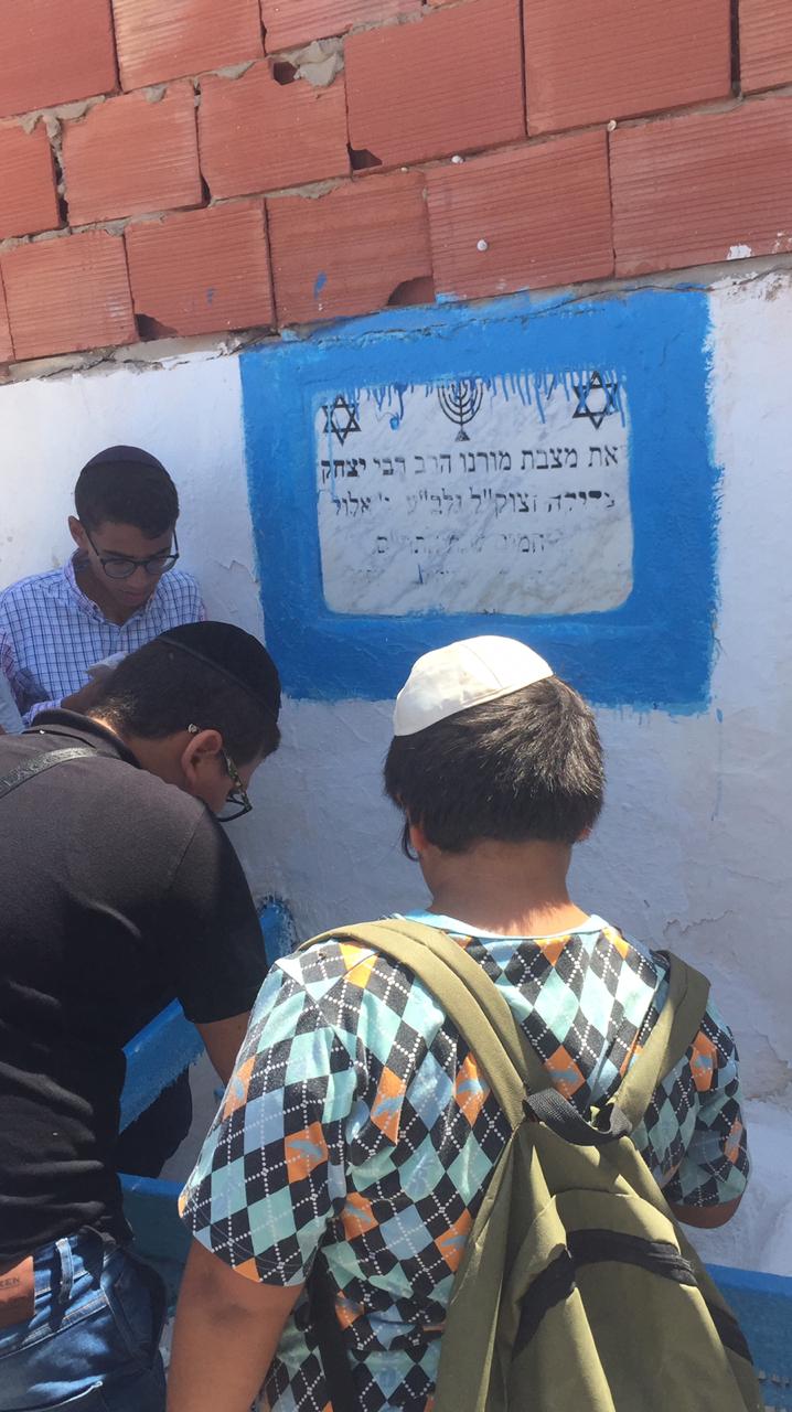 לרגל ההילולה: הילדים בתוניס התפללו לזכרו של רבי יצחק