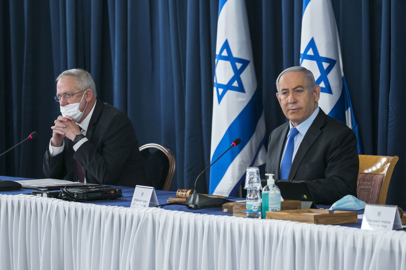 נתניהו וגנץ