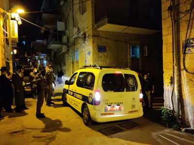 הזירה בשכונת בית ישראל, אמש