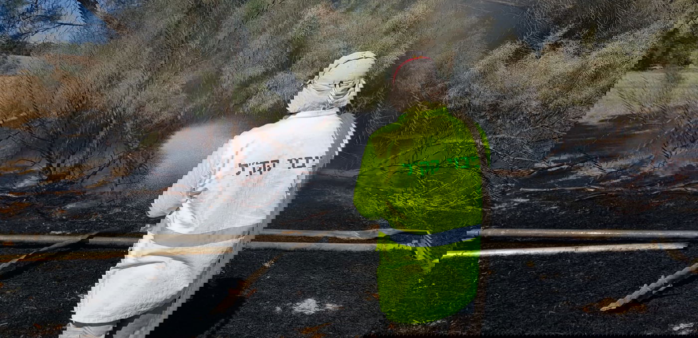 גם היום: עשרות שריפות מבלוני התבערה