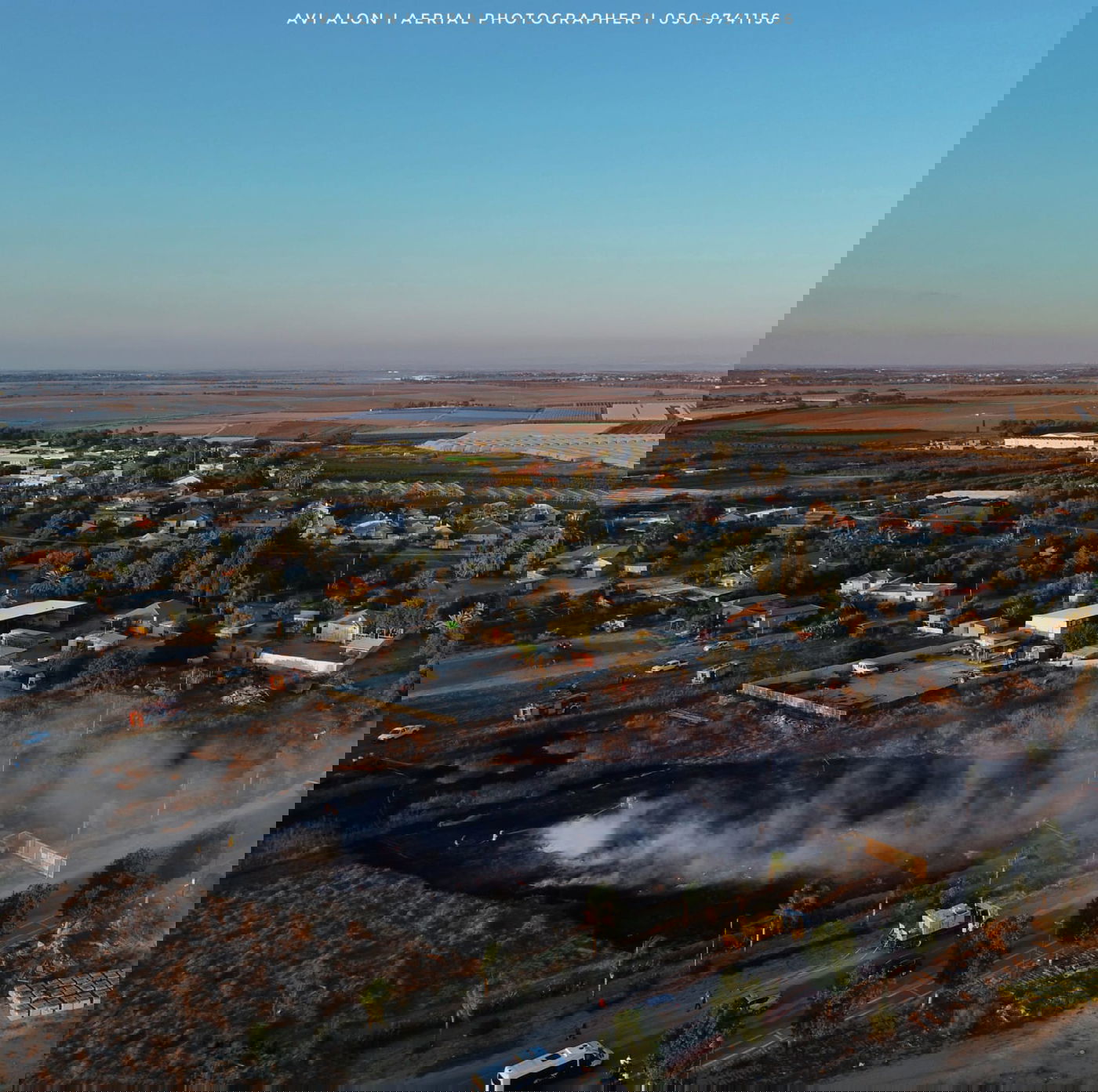 תיעוד מהאוויר: הנזק שנגרם מבלוני תבערה