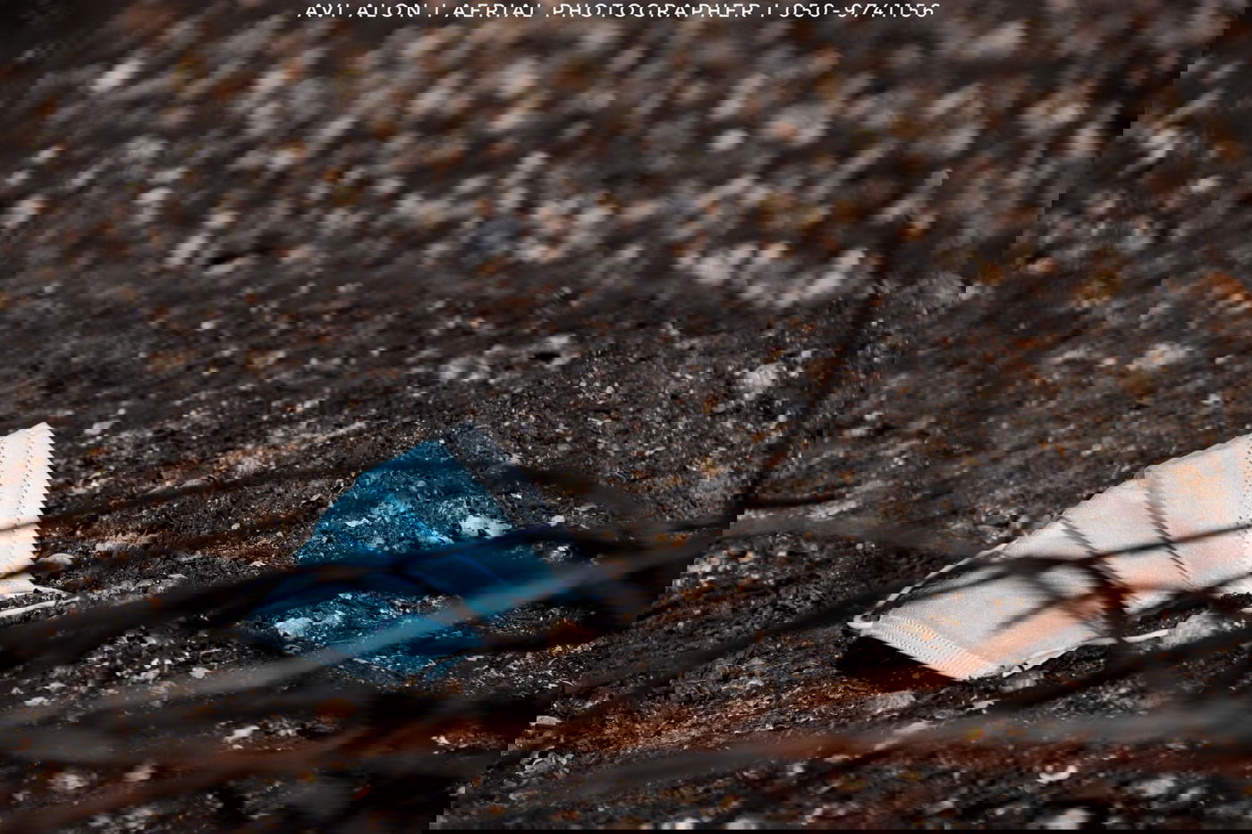 תיעוד מהאוויר: הנזק שנגרם מבלוני תבערה