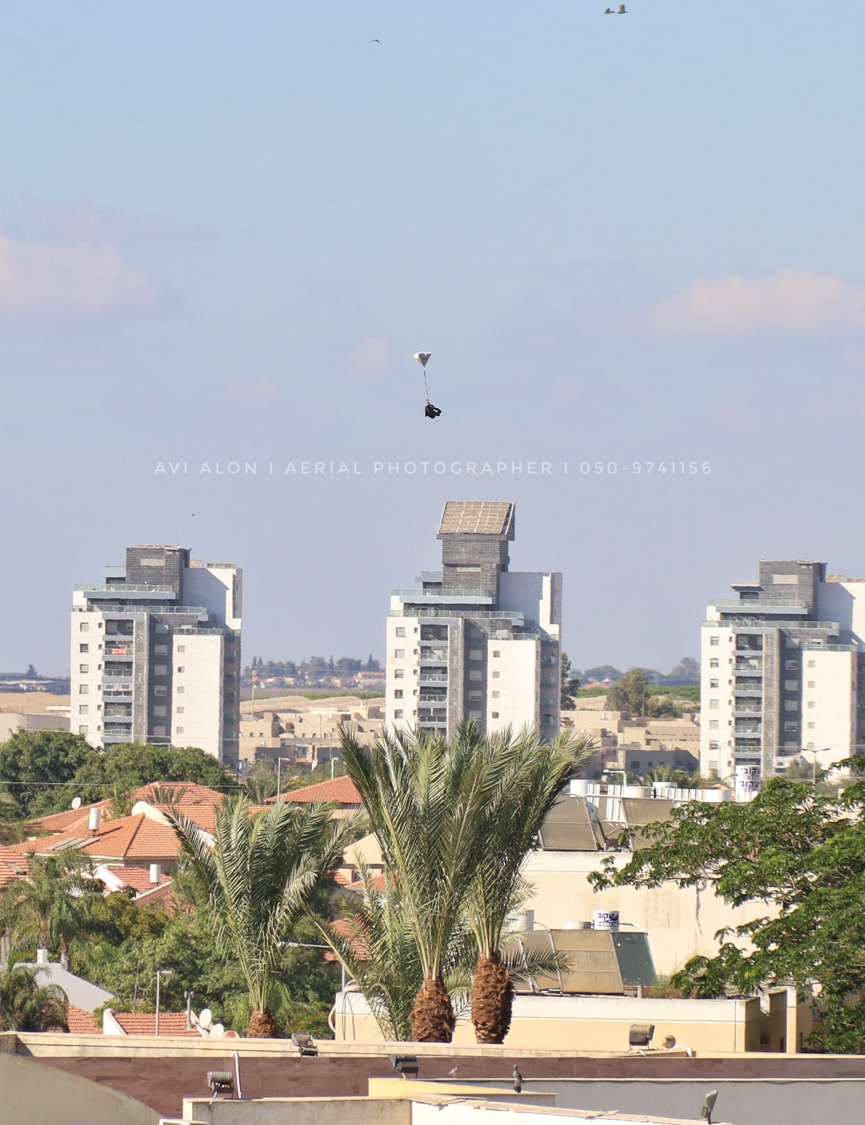 תיעוד מהאוויר: הנזק שנגרם מבלוני תבערה