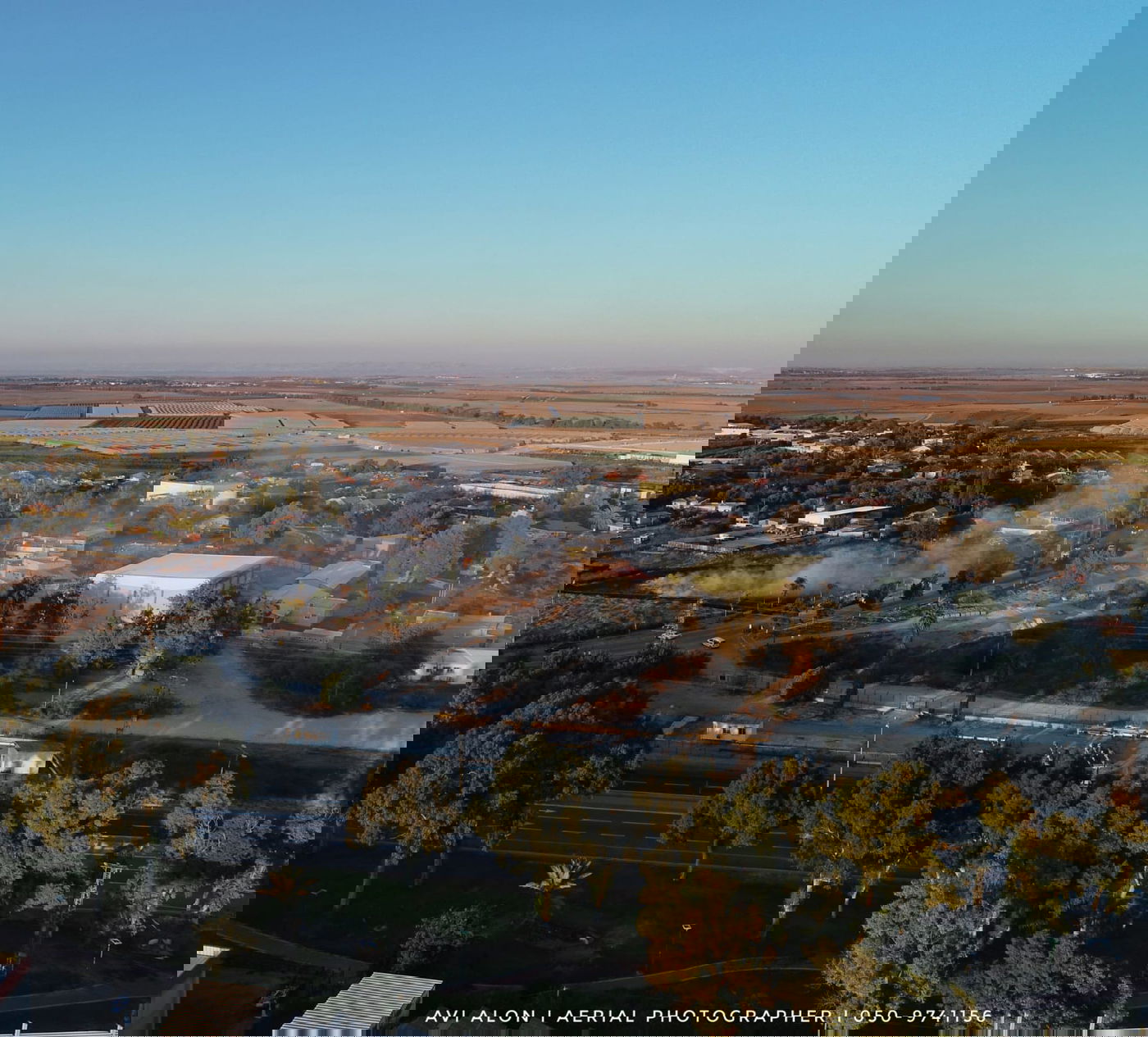 תיעוד מהאוויר: הנזק שנגרם מבלוני תבערה