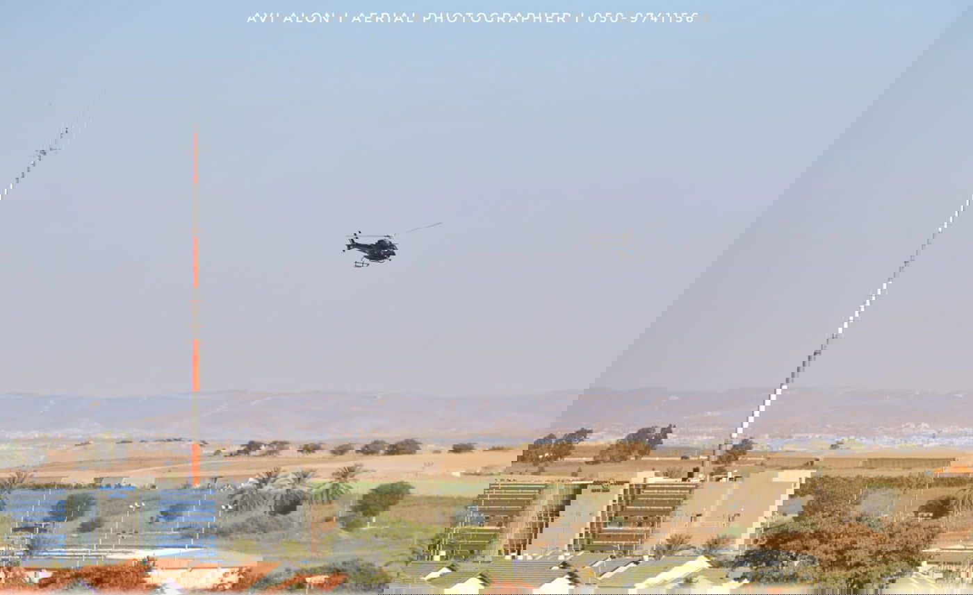 תיעוד מהאוויר: הנזק שנגרם מבלוני תבערה