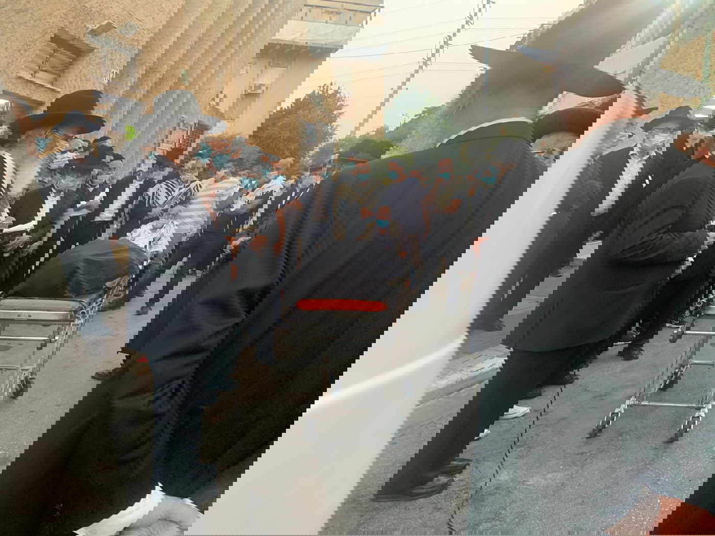 תיעוד דומע: הלוויית ההרוגה מרת זהרה נדב ע"ה