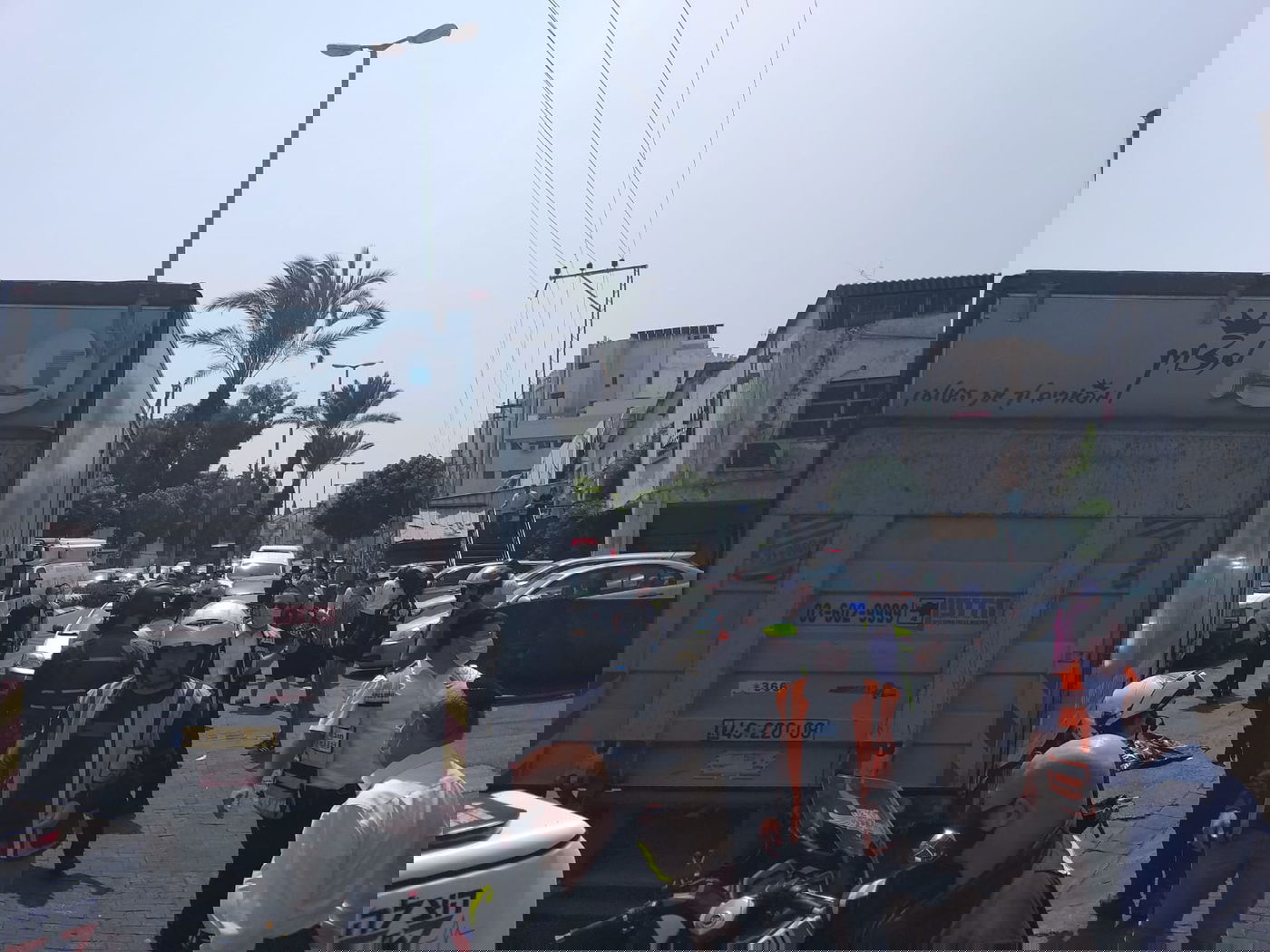 בני ברק: אישה נפגעה ממשאית ונהרגה, מול עיני בעלה