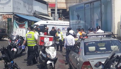 זירת התאונה