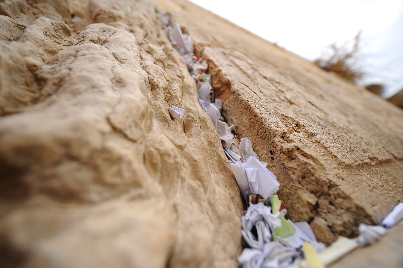 פתקים בכותל