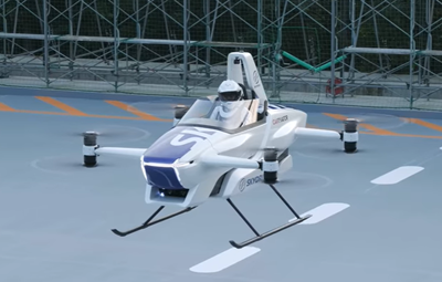 ניסוי ראשוני: צפו במכונית המעופפת באוויר