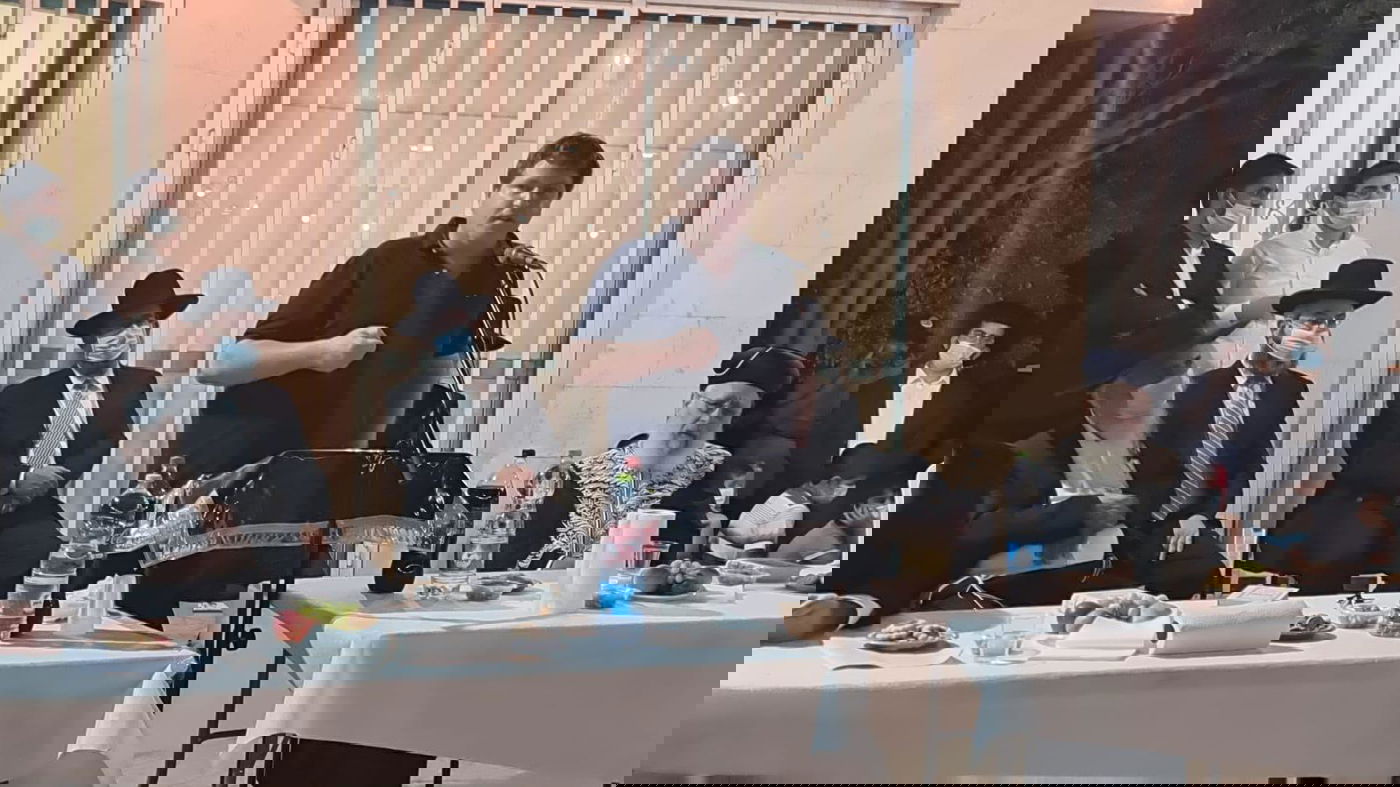 הראש"ל הספיד את הנרצח - והזמין את בניו