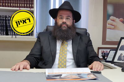 הרב סולמון בראיון ממשרדו בסופיה