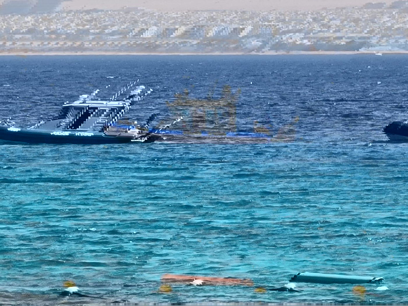 חצה את הים בשחייה מירדן אל אילת ונעצר