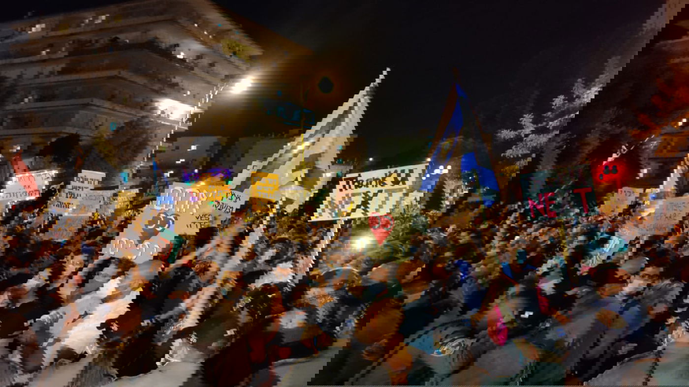 ההפגנות סמוך לבלפור