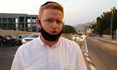 אבי רבינא מהשטח: "אין זכר לעוצר בירושלים"