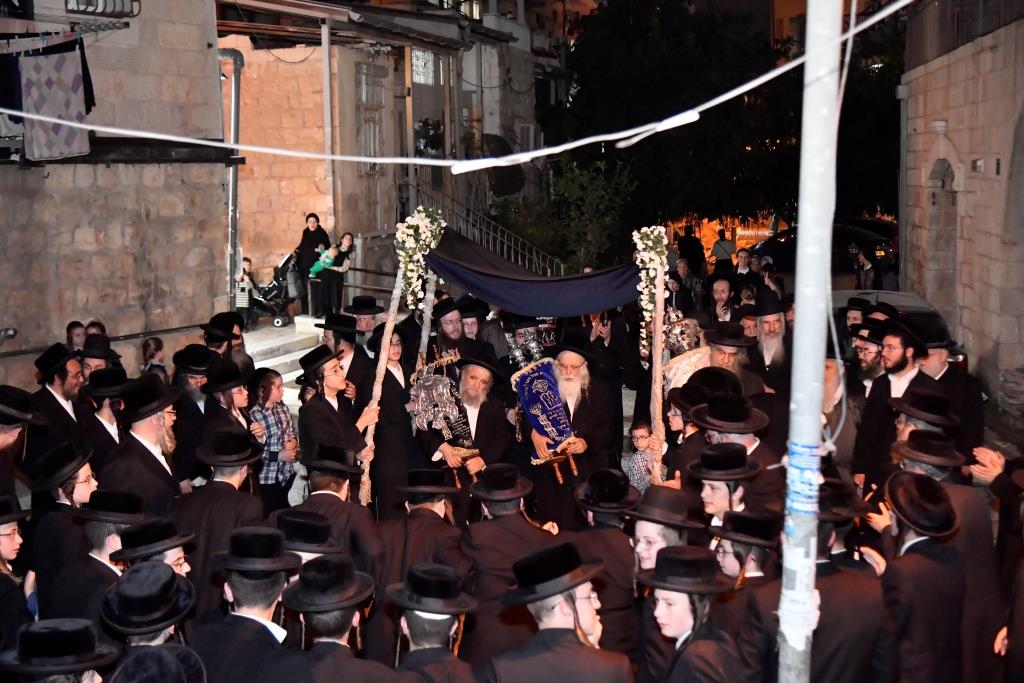 צפו: כך נחנך בית המדרש המרכזי בשכונת בתי אונגרין