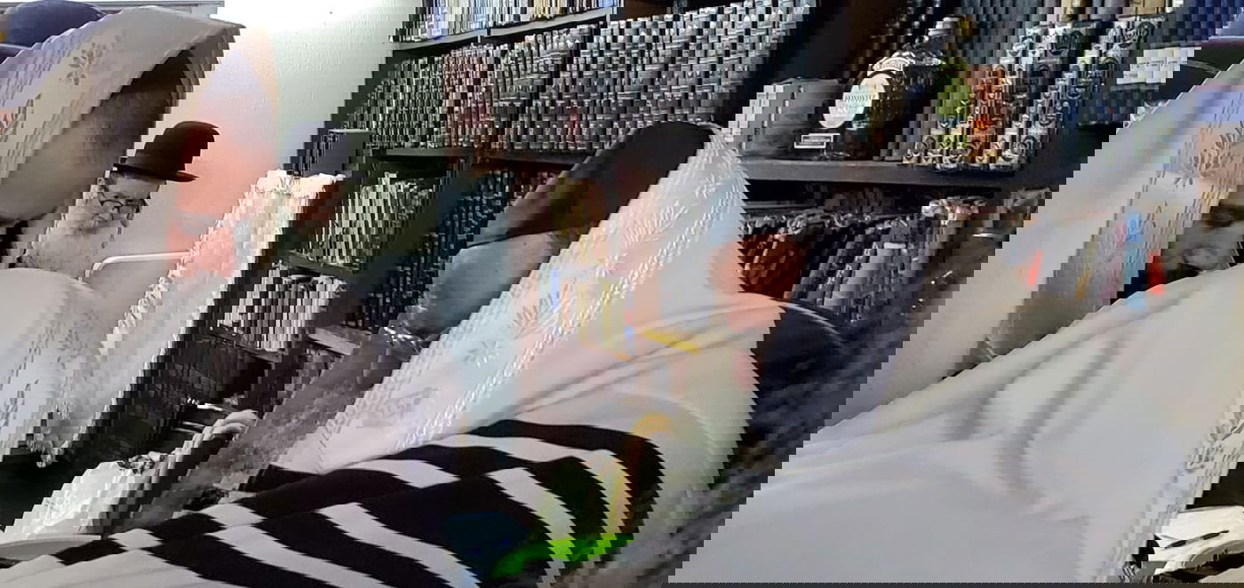 הרבי מאמשינוב, הגר"ש אלתר והסנדקאות