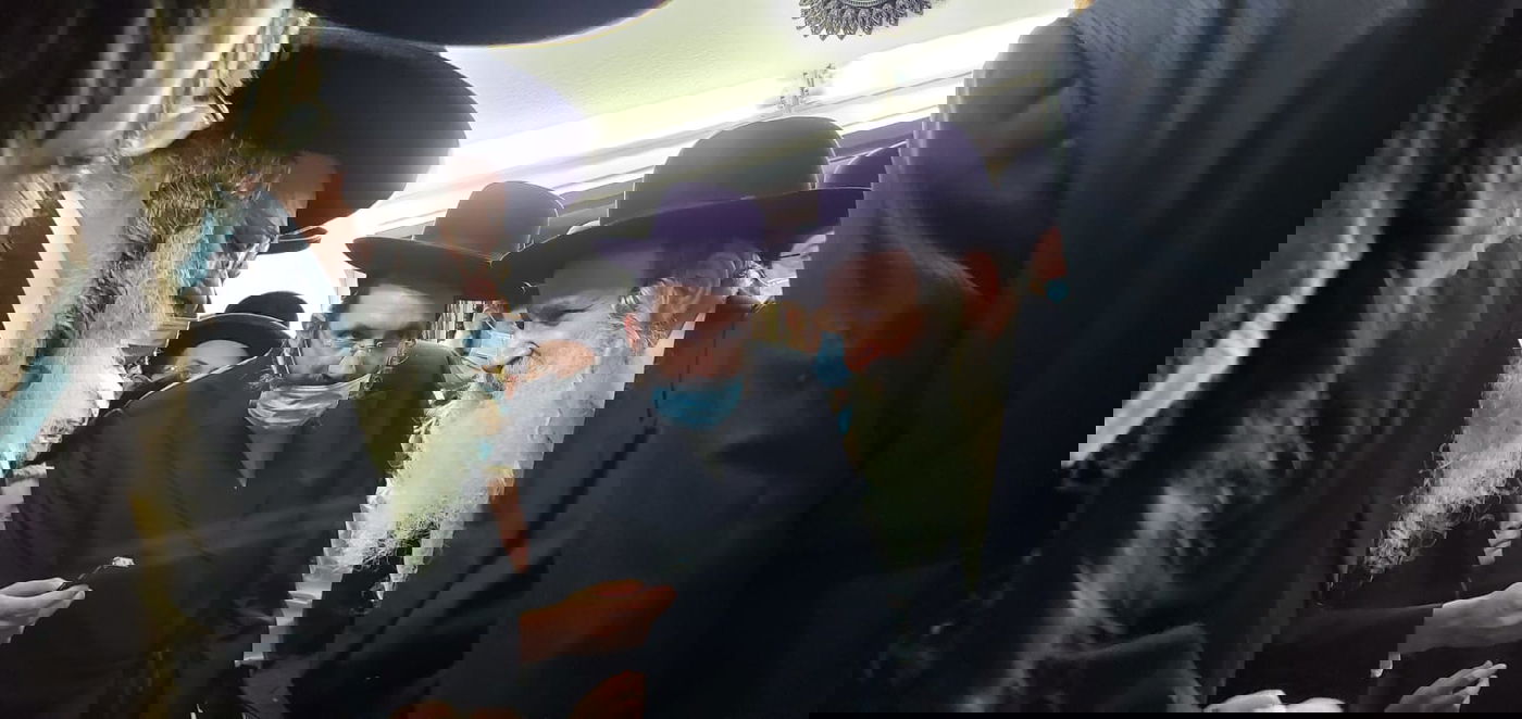 הרבי מאמשינוב, הגר"ש אלתר והסנדקאות