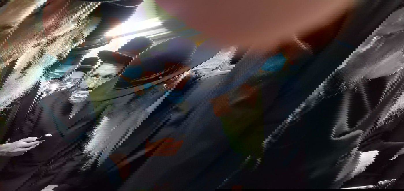 הרבי מאמשינוב, הגר"ש אלתר והסנדקאות