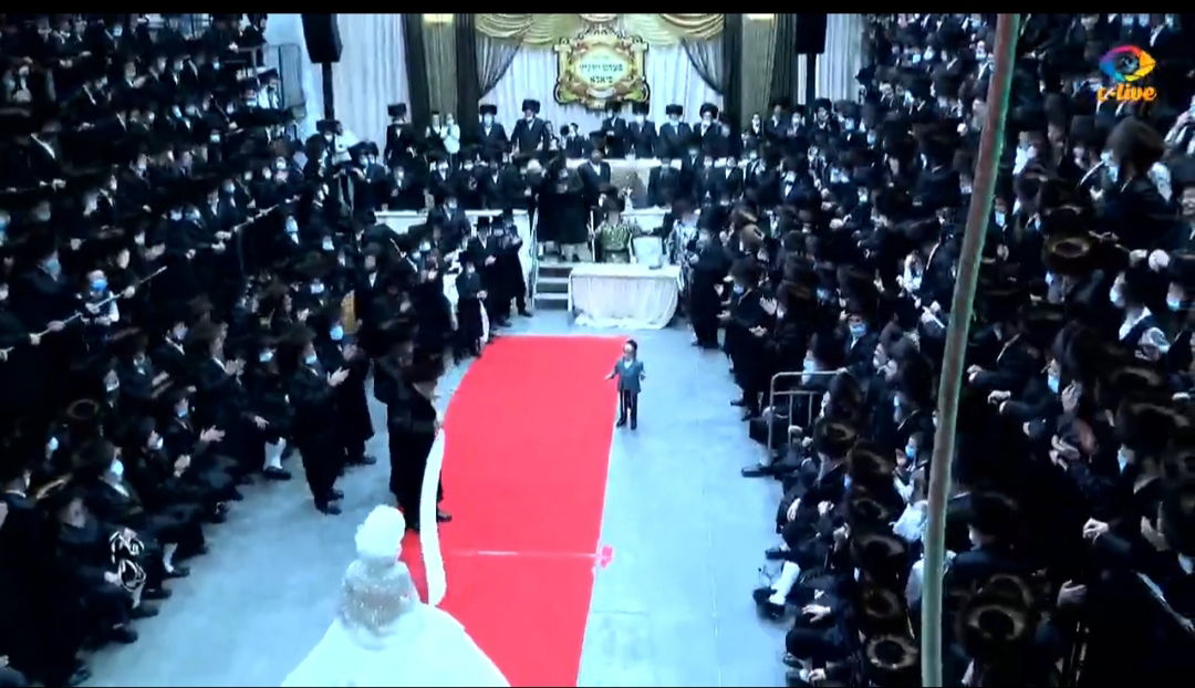 חקירת משטרה בעקבות החתונה ההמונית של סערט ויז'ניץ